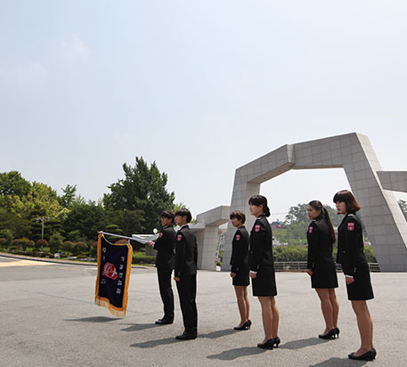 청암대학교 군사학과 사진