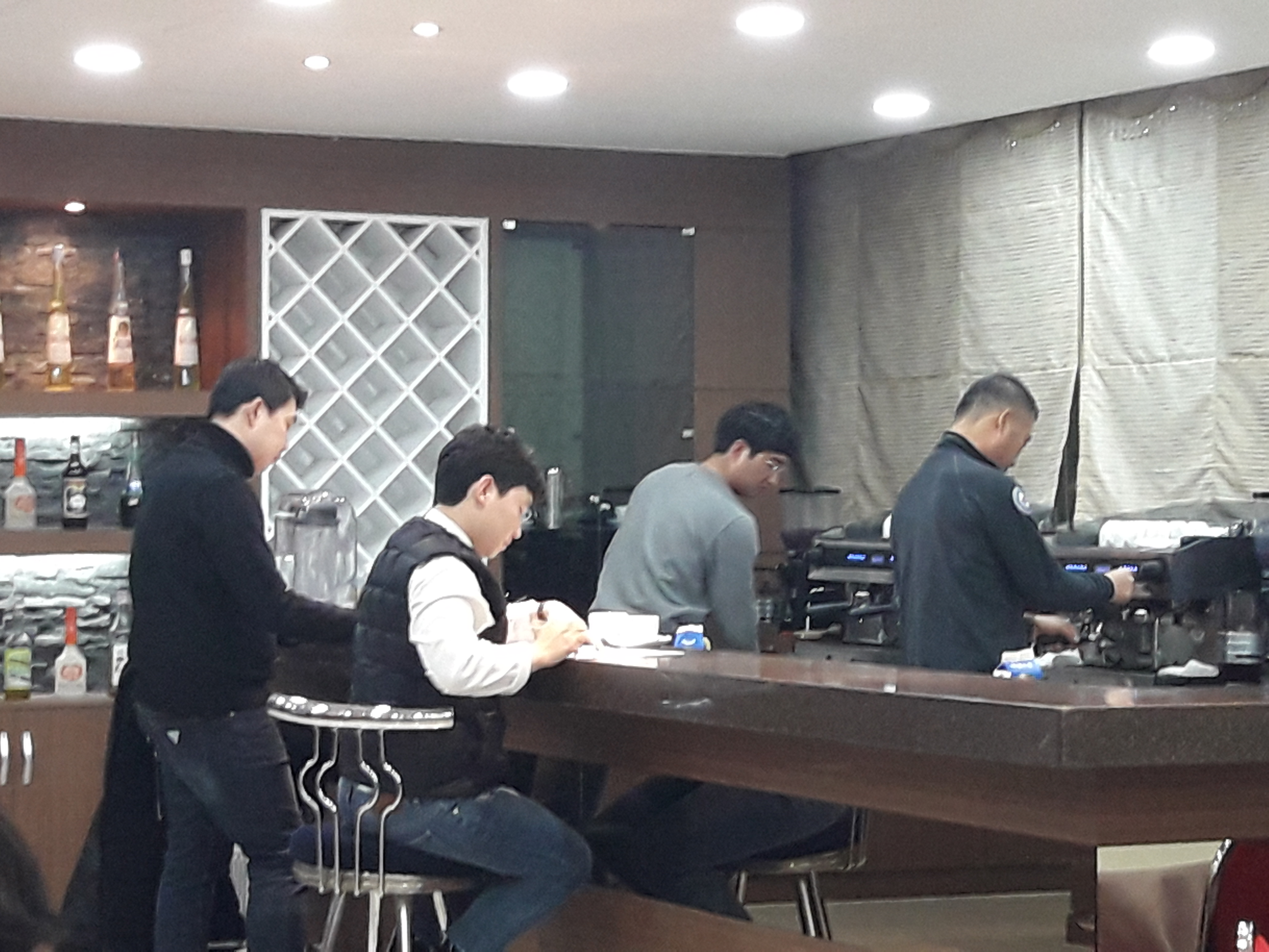 바리스타2급 실기 자격시험1