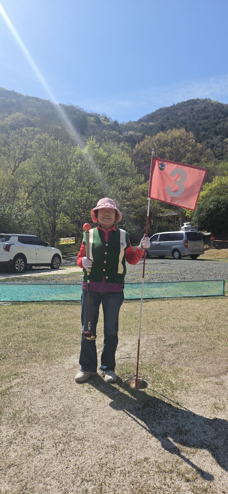 파크골프도 홀인원?? 가능합니다