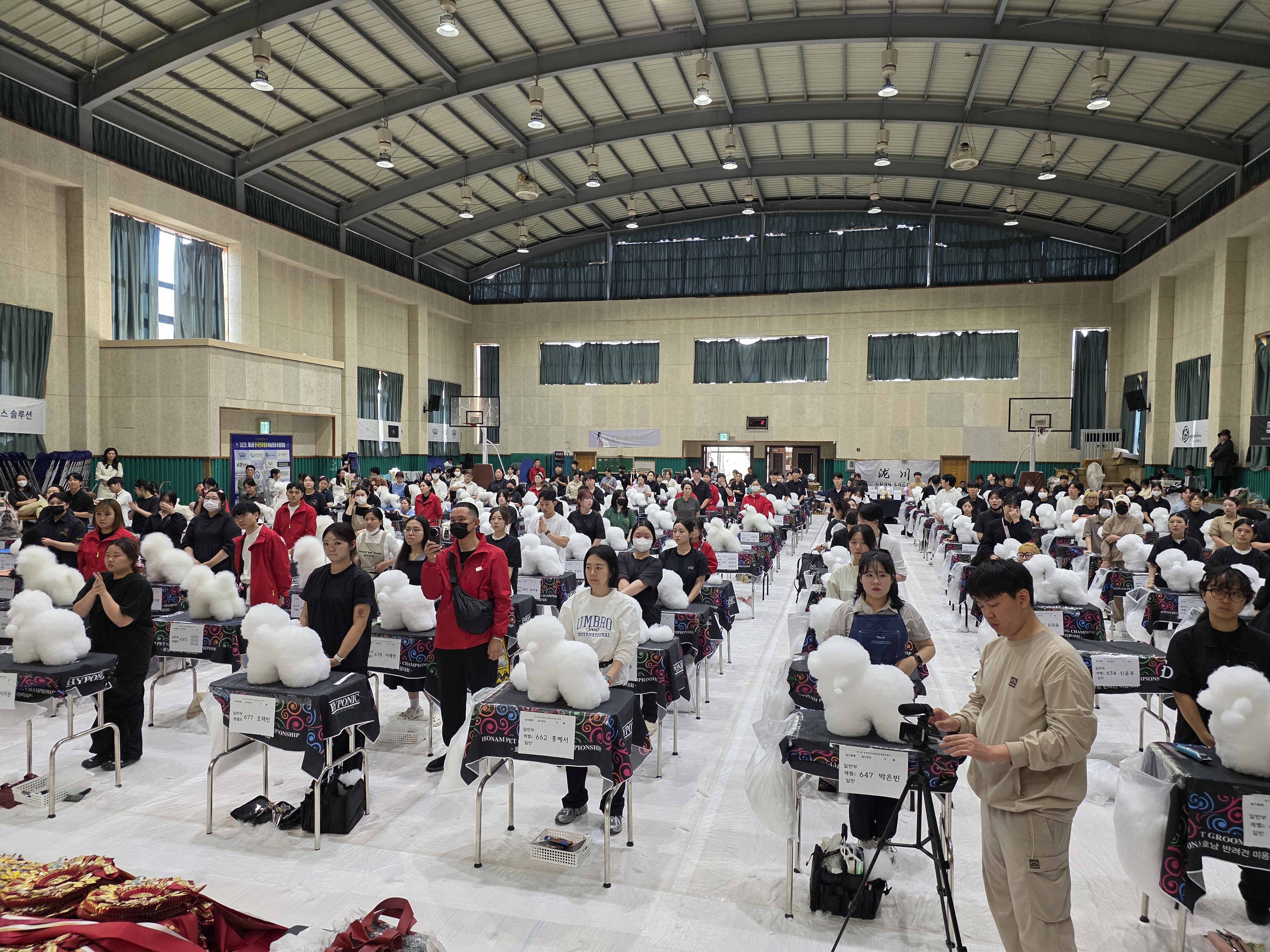청암대학교 주최 반려동물 문화축제 국제 미용대회
